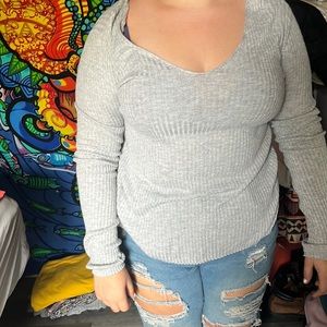 Grey sweater